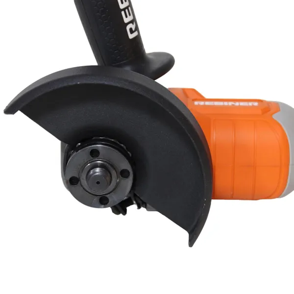 Заказать Бесщеточная аккумуляторная болгарка 125 мм, 20 В Rebiner RAG-125BLK/20Li в кейсе с доставкой