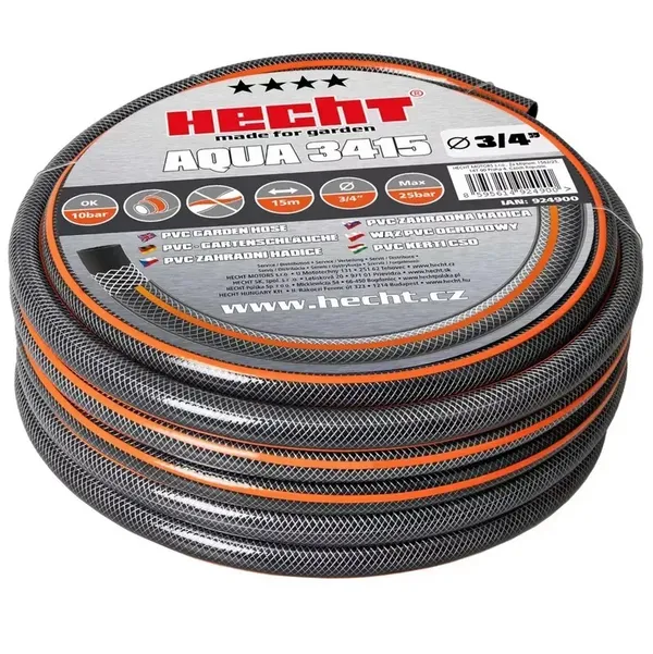 Садовый шланг HECHT AQUA 3415 (3/4, 15 м)