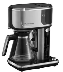 Кофеварка Russell Hobbs капельная Attentiv Coffee Bar 1.5л, молотый, LED-дисплей, черно-металл фото