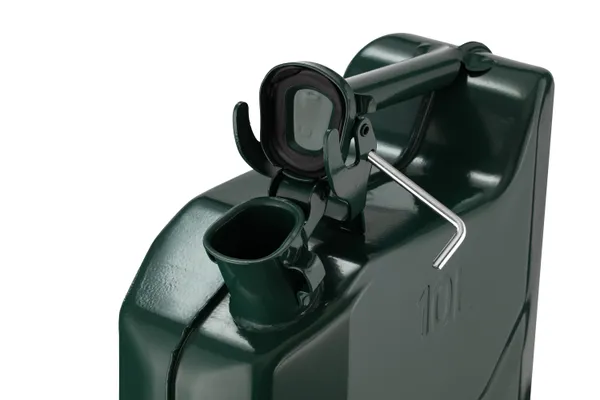 Заказать Канистра 2E топливная вертикальная 10л металл 0.8мм, 2.3кг, зеленый с доставкой