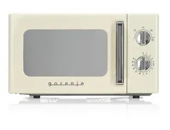 Микроволновая печь Gorenje, 20л, мех. управл., 700Вт, гриль, бежевый фото