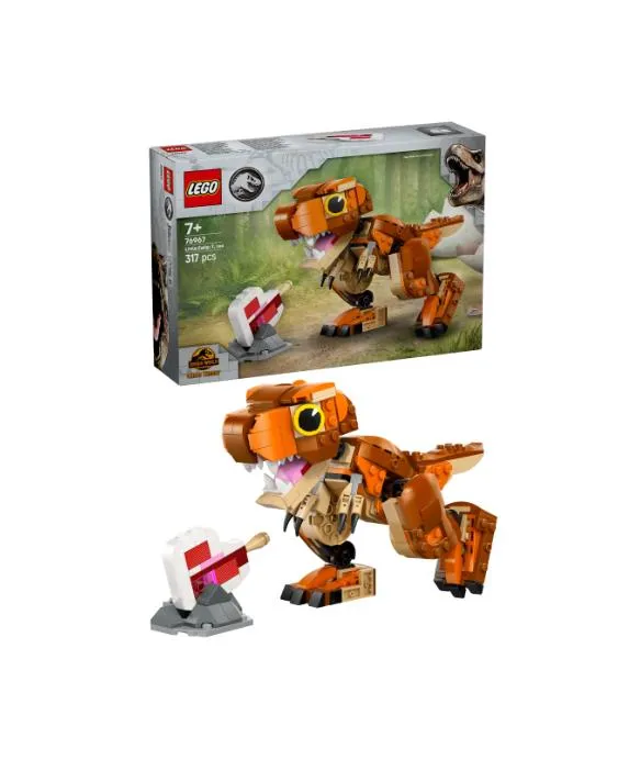 Конструктор LEGO Jurassic World Little Eatie: тиранозавр