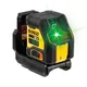 Нивелир лазерный DeWalt 18 В XR Li-Ion зеленый луч кронштейн кейс 2.74 кг без АКБ и ЗП