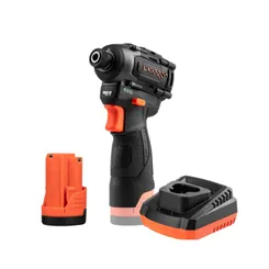 Акумуляторний ударний гвинтоверт Dnipro-M TD-12 + Акумуляторна батарея BP-122 + Зарядний пристрій FC-122 фото