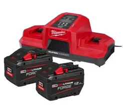 Енергокомплект M18 FORGENRG-122DBSC MILWAUKEE (2 акум 12А/г , зарядн.пристрій) фото