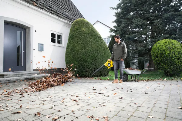 Повітродув садовий акумуляторний Karcher Leaf Blower LBL 4 36В 330куб/год 2.2кг без АКБ та ЗП ціна в Україні