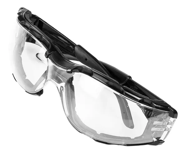 Окуляри захисні Neo Tools протиосколкові, клас захисту FT, гумові дужки, полікарбонат, прозорі цена в Украине