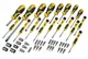 Отвертки Stanley, набор 49шт, 21 бит, SL,PH,Torx,H, 9 торцевых головок, кейс