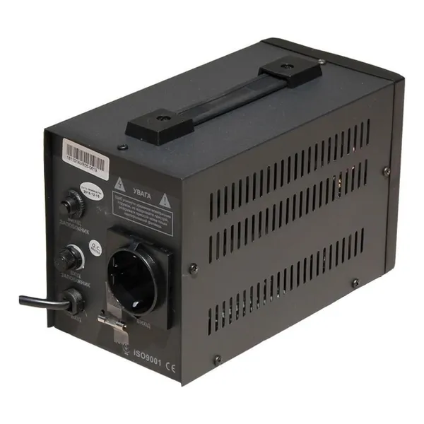 Стабілізатор напруги 300 Вт Luxeon AVR-500 VA чорний ціна в Україні