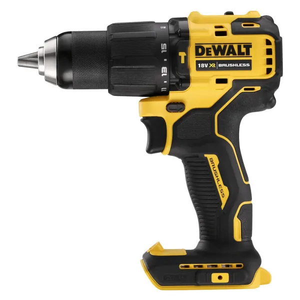 Дрель-шуруповерт ударная DeWalt бесщеточная XR Li-Ion 18В 65Нм 450-1650об/мин патрон 13мм 1.2кг без АКБ и ЗП цена в Украине