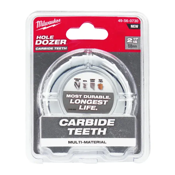 Коронка Bi-Metal Carbide MILWAUKEE, діаметр 68мм ціна в Україні