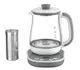 Електрочайник Tefal Tastea tea maker 1.5л, скло, заварник, біло-сірий