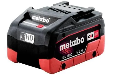 Акумулятор Metabo LIHD 18В 5.5А·год 0.98кг