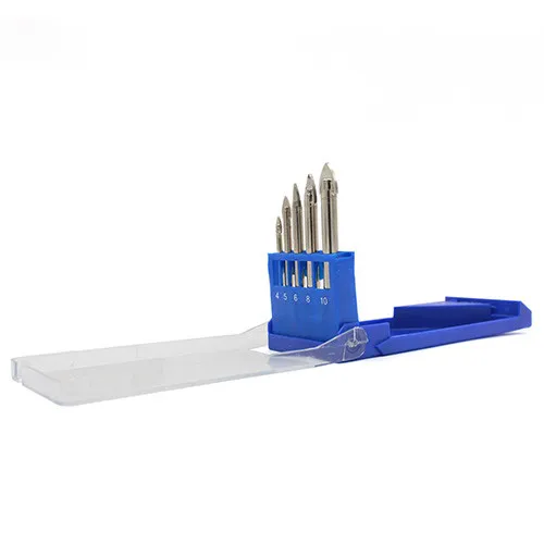 Сверло по стеклу и керамике набор 5 шт Kubis 07-01-1005 цена в Украине