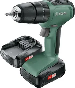 Шуруповерт-дрель Bosch UniversalImpact 18, 18В 2х1.5Аг, 30Нм, 400/1350об/хв, 1.1 кг фото
