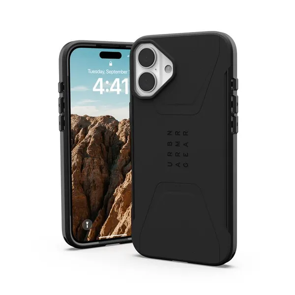 Чохол UAG для iPhone 16 Plus, Civilian Magsafe, Black