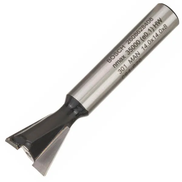 Фреза пазовая Bosch Professional ЛГ Std S8 D14 L14 15°