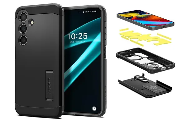 Чохол Spigen для Samsung Galaxy S24, Tough Armor, Black