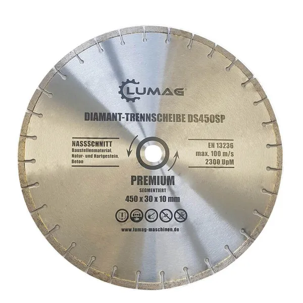 Алмазный диск Lumag 450 мм