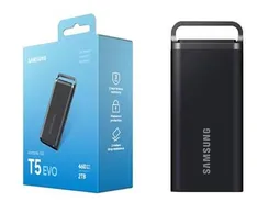 Портативний SSD Samsung 2TB USB 3.2 Gen 1 Type-C T5EVO Shield фото