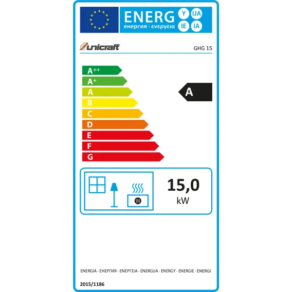 Промисловий газовий обігрівач Unicraft GHG 15/теплова гармата газова ціна в Україні
