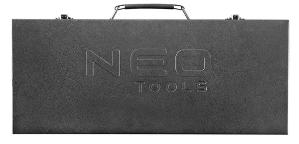 Набір інструментів Neo Tools, набір торцевих головок, 25шт, 1/2", CrV, металевий кейс фото №3