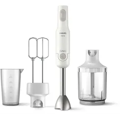 Блендер Philips погружной Daily Collection 700Вт, 3в1, белый фото