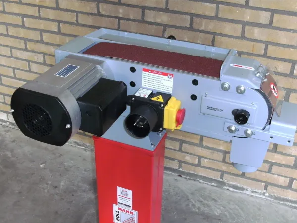 Стрічкова шліфувальна машина по металу Holzmann MSM 100L ціна в Україні