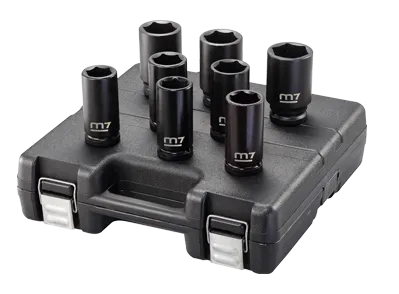 Набір головок ударних 3/4" 8од 26-36мм пластик.кейс