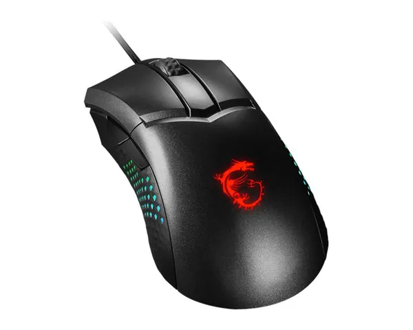 Мышь MSI Clutch GM51 LIGHTWEIGHT, RGB, USB-A, чёрный