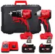 Набір з двох інструментів безщіткових акумуляторних M18 BLCPP2A-402C (M18 BLPDRC, M18 BLIDRC) (+2 акумулятори, зарядний пристрій