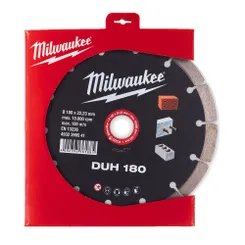 Диск алмазний MILWAUKEE DUH 180, Ø180мм фото