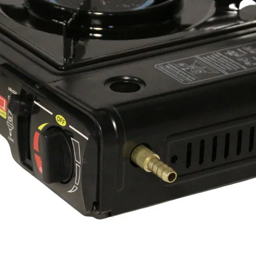 Купить Портативная газовая плита (туристическая) керамический нагреватель с адаптером в кейсе [Оригинал] польская