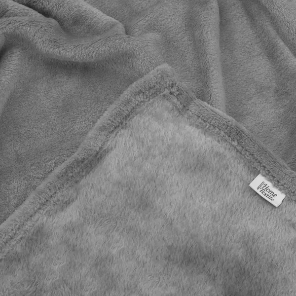 Плед ARDESTO Flannel 160х200см, 100% полиэстер, серый светлый купить в Украине