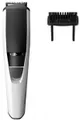 Тример Philips Beardtrimmer series 3000, для бороди і вусів, акум., сталь, чорно-сріблястий