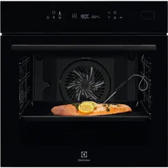 Духовой шкаф Electrolux электрический, 70л, А+, пар, дисплей, конвекция, ф-ция пароварки, черный фото