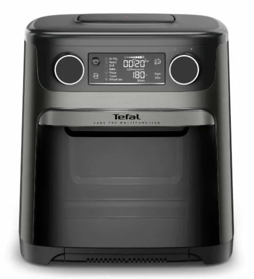 Мультипіч Tefal Easy Fry Multifunctional, 1800Вт, механічне керув., 9 програм, пластик, чорний