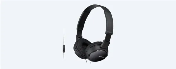 Наушники On-ear Sony MDR-ZX110AP 3.5 mini-jack, Mic, Черный