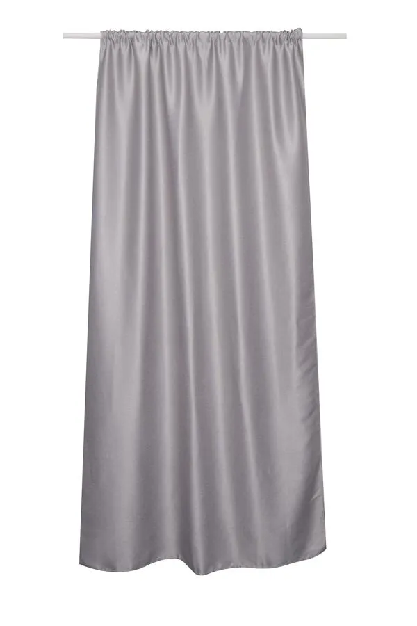 Штора ARDESTO 150х270см, блэкаут микровелюр, 100% полиэстер, серый светлый