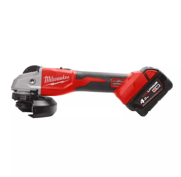 Купити Шліфмашина кутова акумуляторна Milwaukee M18 BLSAG125X-402X 125мм 18В 2x4А·год ЗП М12-18С 11000об/хв 2.4кг кейс зі знижкою