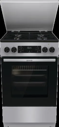 Плита Gorenje комби, 70л, 50x60см, дисплей, IconLed,эмалированные, нерж