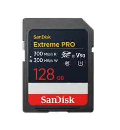 Карта памяти SanDisk SD  128GB C10 UHS-II U3 R300/W300MB/s Extreme Pro V90 фото