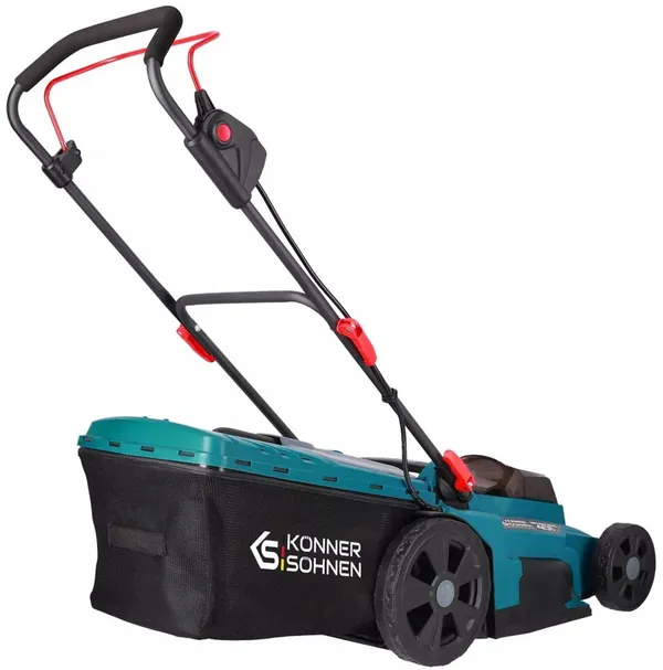 Купити Газонокосарка акумуляторна Konner&Sohnen KS 43LM-40V 40В(20+20) акб 2?4А·год 43см 50л 25-75мм 15.5кг