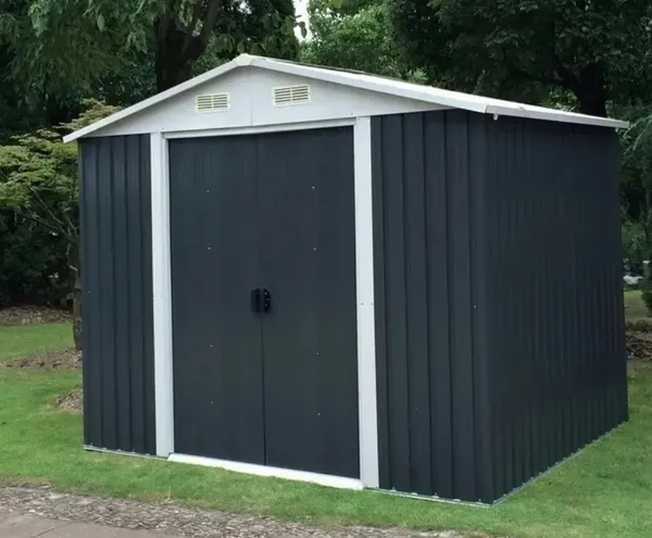 Купить Садовый дом металлический HECHT 10X10 PLUS