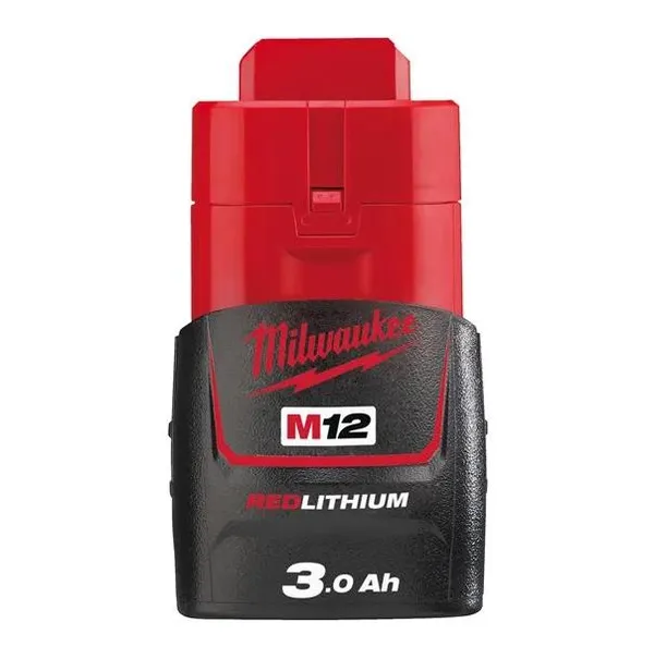 Аккумулятор Milwaukee Redlithium M12 12В, 3А·час, 0.2кг