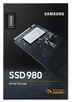 Накопичувач SSD Samsung M.2  250GB PCIe 3.0 980 фото