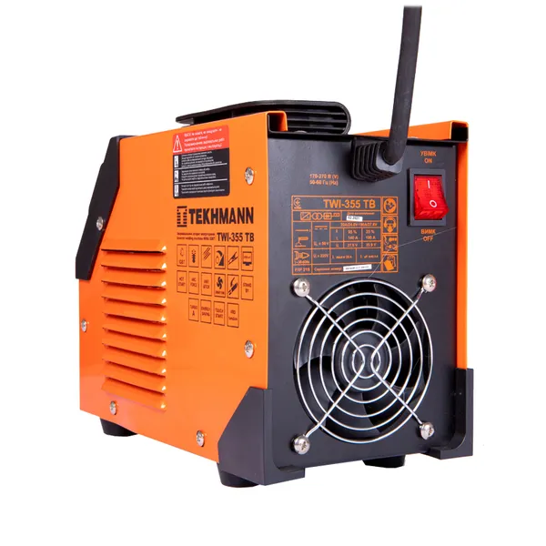 Зварювальний апарат інверторний Tekhmann TWI-355 TB 140А(190А турбо режим) 5.2-8.2кВт 170-270В 5кг заказать