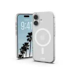 Чехол UAG для iPhone 17, Scout Clear MagSafe, Ice/White фото