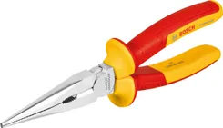 Плоскогубці з довгим носом прямі Bosch Professional, VDE 200мм фото