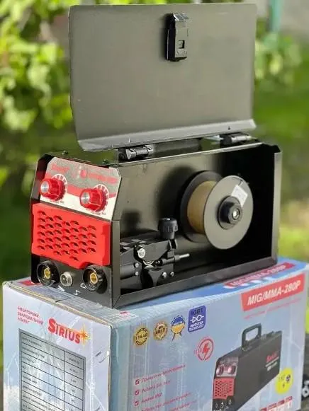 Полуавтомат сварочный Sirius 280P MIG/MMA для флюсовой проволоки без газа цена в Украине